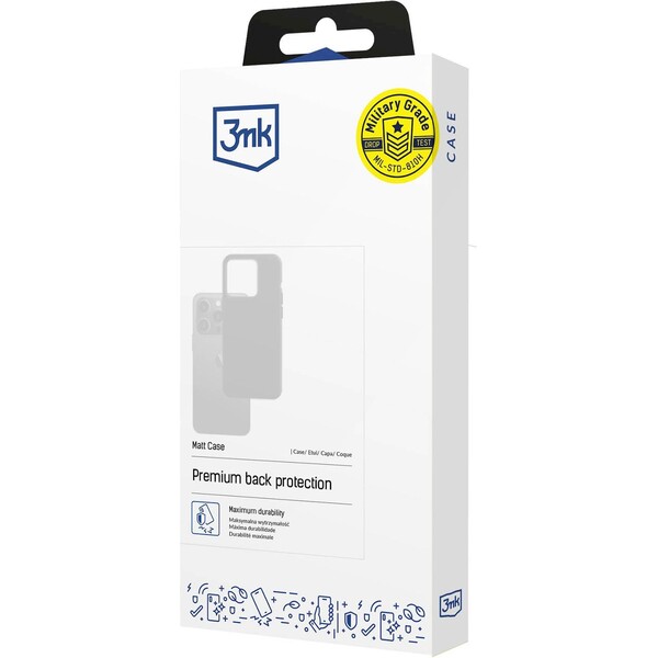 3mk ochranný kryt Matt Case Pro pre Apple iPhone SE 2020