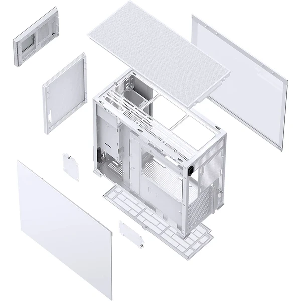 Jonsbo D41 MESH Screen biela - Počítačové skrine - Obrázok F8UD000K01