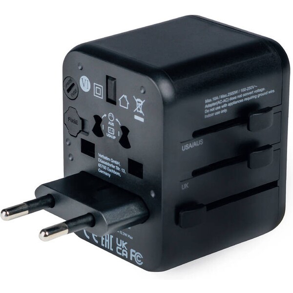 E-shop VERBATIM Universal Travel Adapter UTA-01 Cestovný adaptér