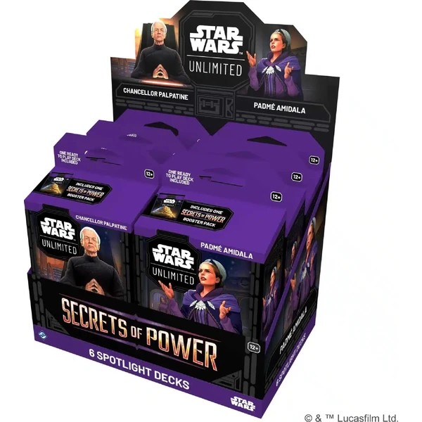 Star Wars TCG SWU 06: Secrets of Power - Spotlight Deck - Star Wars TCG - Obrázok F95L000K01