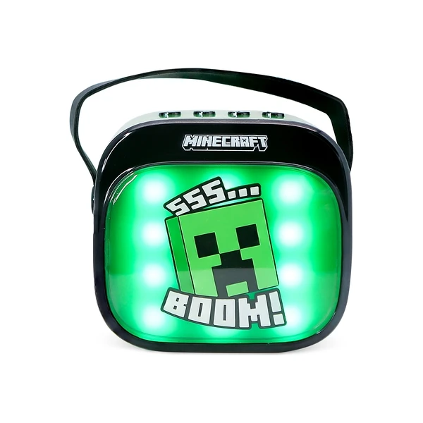 LED Karaoke reproduktor s mikrofónom OTL - Minecraft - Mikrofóny - Obrázok F99L000K01