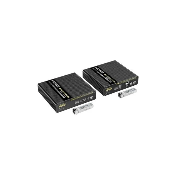 PremiumCord Optický HDMI extender 4K @ 60Hz 4:4:4 HDR s USB až na 40km - Ostatné - Hlavný obrázok