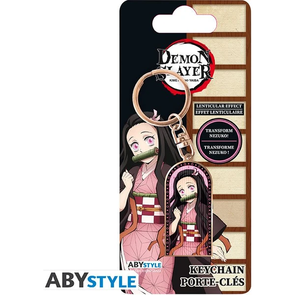 Kľúčenka lentikulárne Demon Slayer - Nezuko - Kľúčenky - Obrázok F9AM000K01