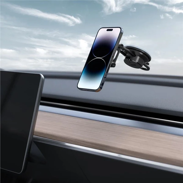 Spigen OneTap 3 Car Mount (ITS35-3) MagSafe držiak do auta čierny - Držiaky - Obrázok F9D4000601
