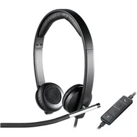 Logitech USB Headset Stereo H650e - Slúchadlá