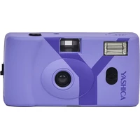 YASHICA MF-1 Snapshot Art Camera analógový fotoaparát levanduľový - Fotoaparáty
