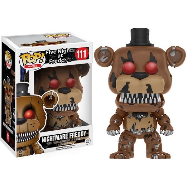 Funko POP! #111 Games: Five Nights At Freddy's - Nightmare Freddy