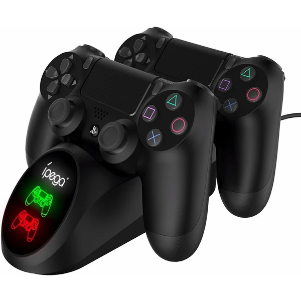 iPega dvojitý nabíjací dok pre PS4 ovládače - Nabíjačky - Hlavný obrázok