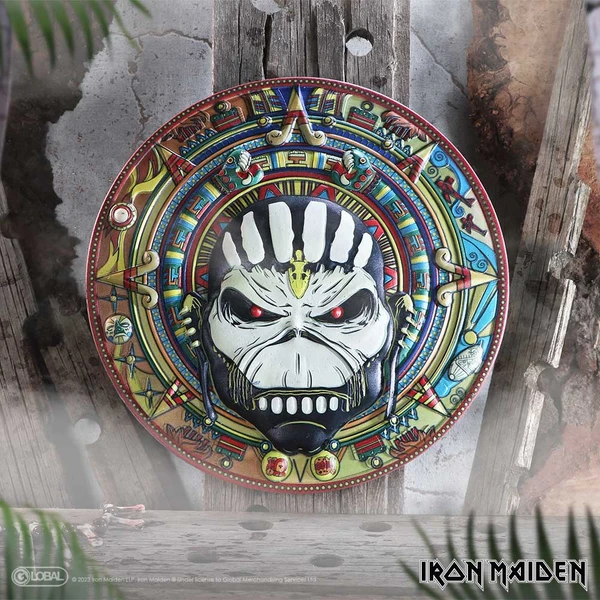 Nástenná plaketa Nemesis Now Iron Maiden - Book of Souls 29 cm - Dekorácie - Obrázok FA1H000N01