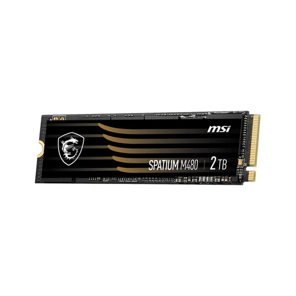 MSI SSD SPATIUM M480 2TB PCIe 4.0 NVMe M.2 - SSD - Obrázok FA1MF00101
