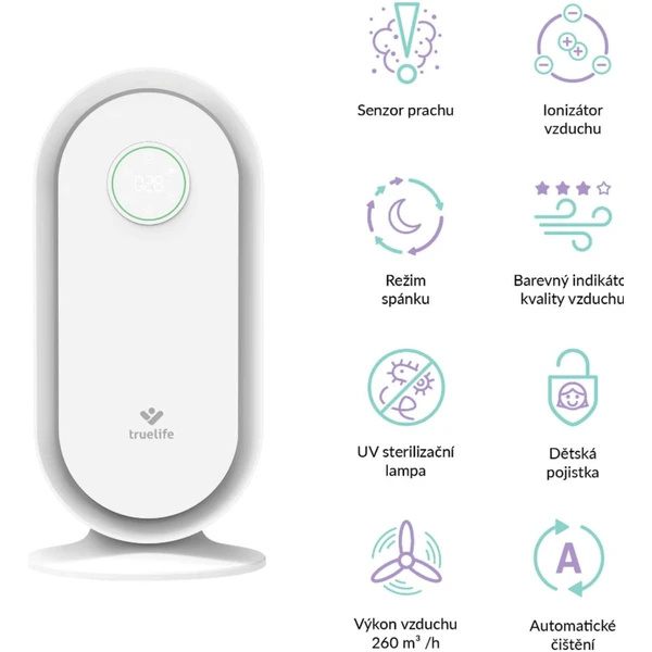 TrueLife AIR Purifier P5 WiFi - Čističky vzduchu - Obrázok FA1NF00101