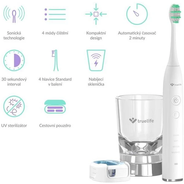TrueLife SonicBrush GL UV - Zubné kefky - Obrázok FATG300401