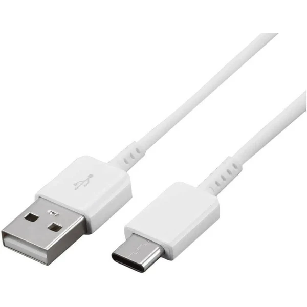 Samsung USB-C/USB-A napájací kábel 1,5 m biely Bulk - Káble a redukcie - Hlavný obrázok