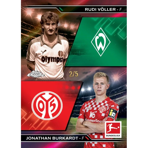 Futbalové karty Topps Chrome Bundesliga 2024/25 Value Box - Futbalové karty - Obrázok FBAF000K01