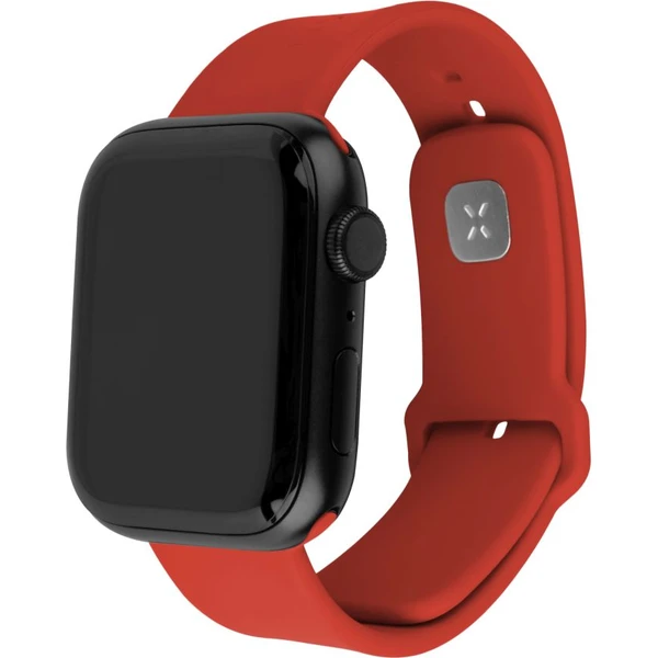 Set silikónových remienkov FIXED Silicone Sporty Strap pre Apple Watch 38/40/41mm, červený - Remienky - Hlavný obrázok