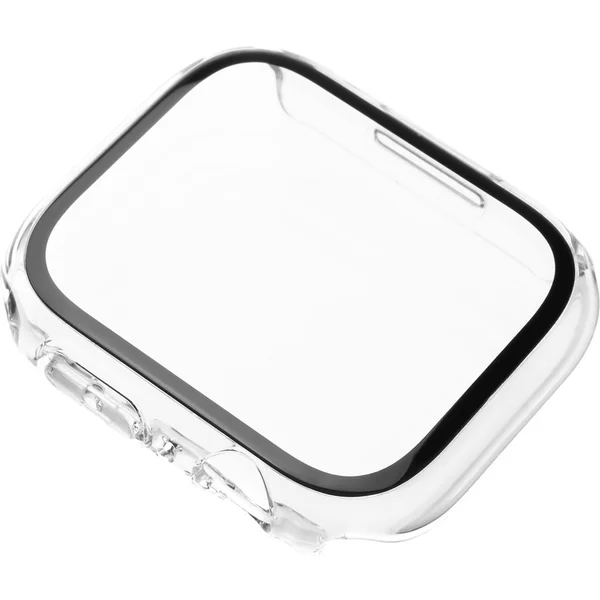 FIXED Pure puzdro s temperovaným sklom Apple Watch 45mm číre - Puzdra - Obrázok FBVPF00101