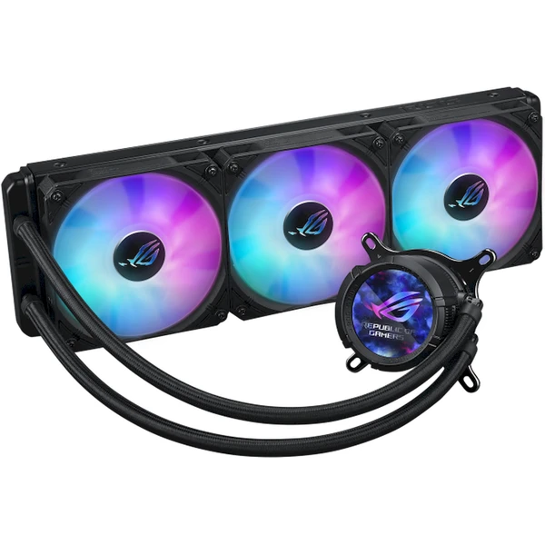 ASUS ROG STRIX LC III 360 ARGB LCD čierna - Chladiče - Obrázok FCB9000O01