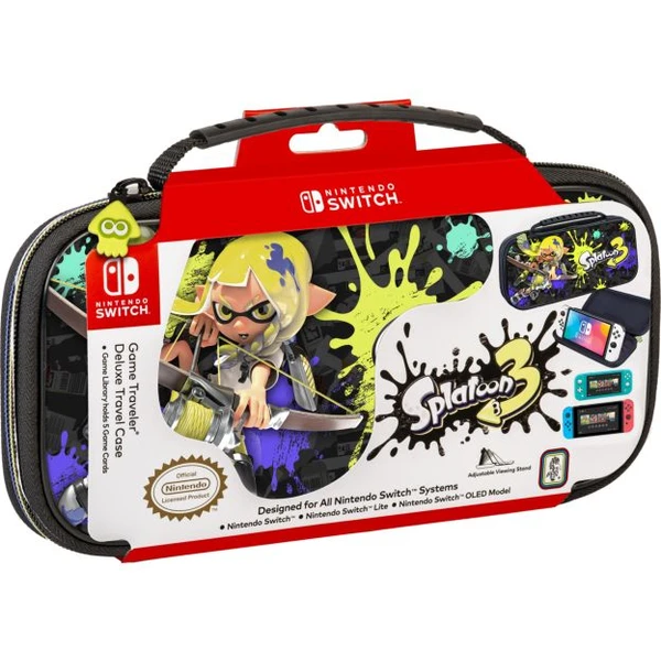 Bigben cestovné púzdro s motívom Splatoon 3 (Switch) - Puzdra - Obrázok FCWG300401