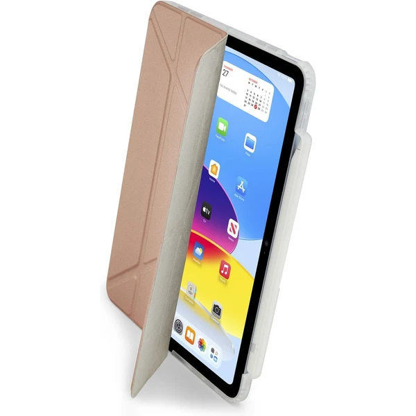 Puzdro na ceruzku Pipetto Origami No3 iPad 11" (2025)/10.9" (2022) ružovo zlaté - Puzdra - Obrázok FD0K100501