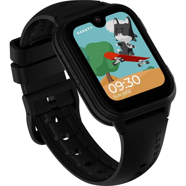 Garett Kids Vibe 4G múdre hodinky čierne - Inteligentné hodinky - Obrázok FDAC000L01