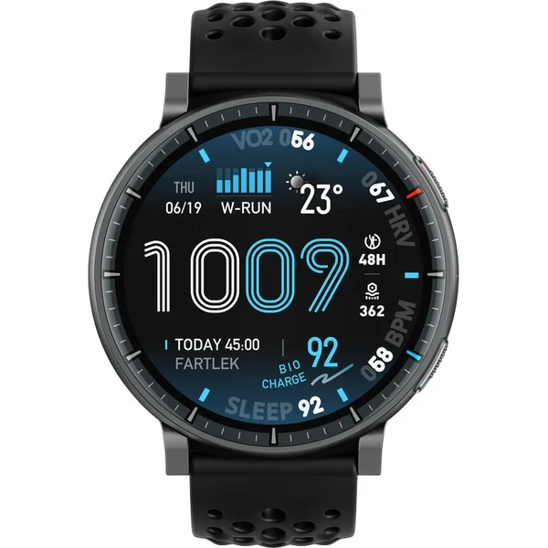 Amazfit Active Max šikovné hodinky čierne - Inteligentné hodinky - Obrázok FDCO000K01
