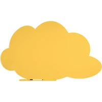 Rocada Skin Shape Cloud 6450-1023 magnetická tabuľa žltá dopravná RAL 1023 - Magnetické tabule