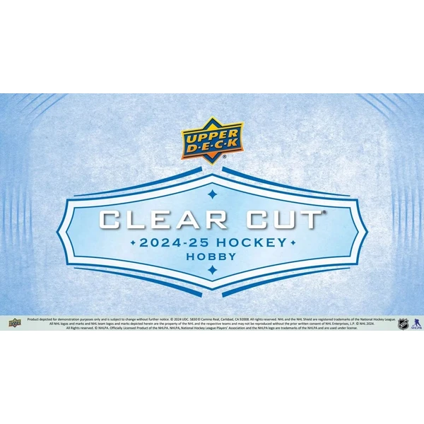 Hokejové karty 2024-25 Upper Deck Clear Cut Hockey Hobby Box - Hokejové karty - Obrázok FDUG000K01