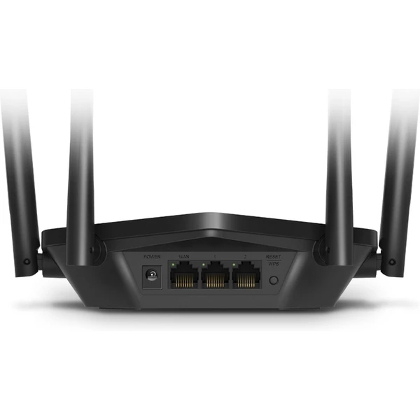 Mercusys MR60X Wi-Fi 6 router čierny - Wi-Fi routery - Obrázok FE20000O01
