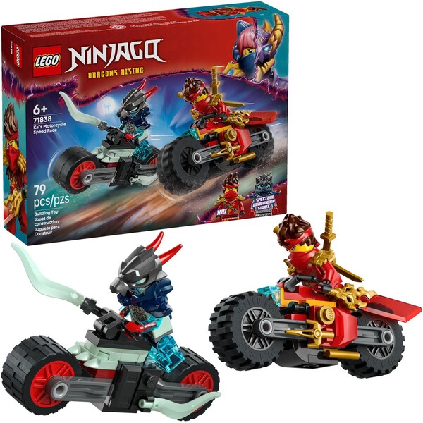 E-shop LEGO NINJAGO 71838 Kai a preteky na motorkách