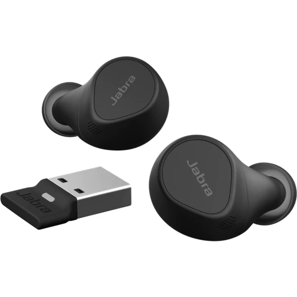 Jabra Evolve2 Buds USB-A MS - Slúchadlá - Obrázok FEDYF00101