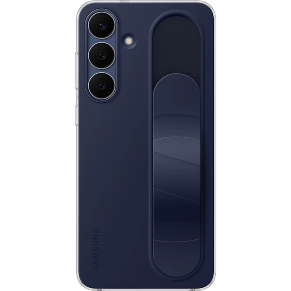 Samsung Standing Grip kryt s popruhom Galaxy S25 FE tmavomodrý - Puzdra - Obrázok FFDH000K01