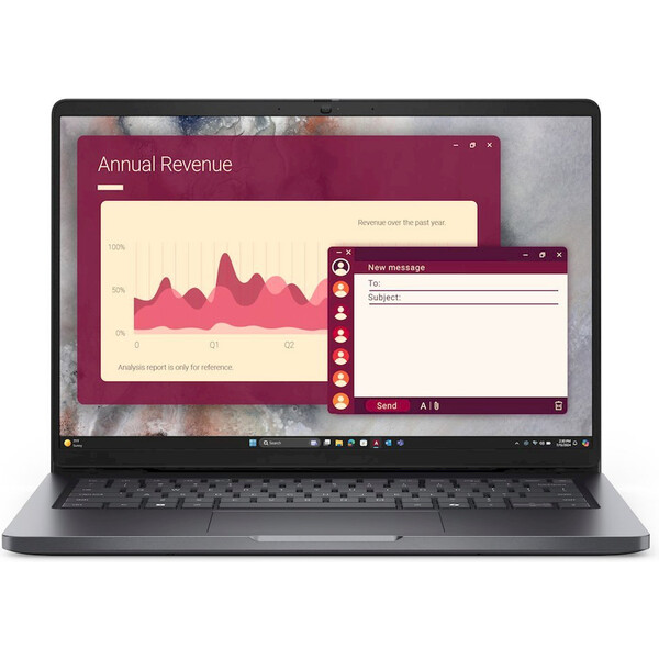 E-shop Dell Pro 14 PC14250 (9G84H) sivý + 3. rok záruky ProSupport On-Site