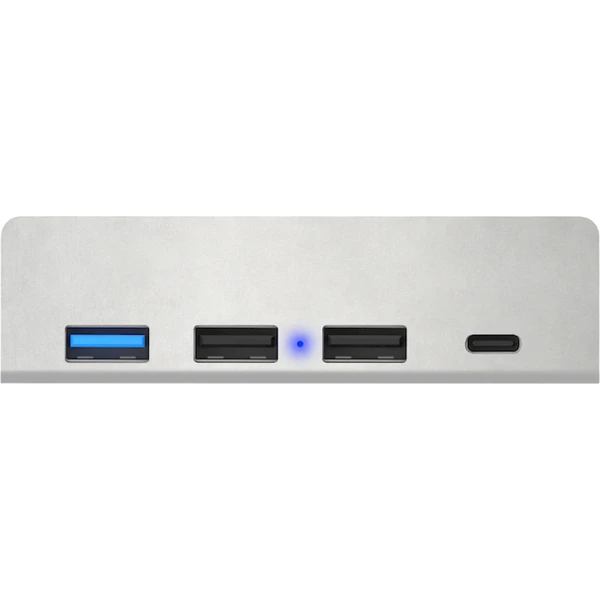 CONNECT IT USB DeskHub 4v1 na dosku stola strieborný - USB huby - Obrázok FGTG000K01