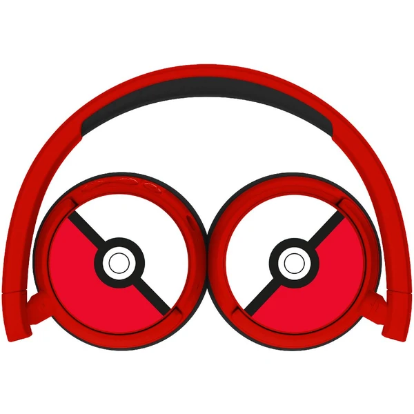 OTL bezdrôtové slúchadlá detské s motívom PokéBall červená - Slúchadlá - Obrázok FGTM100501