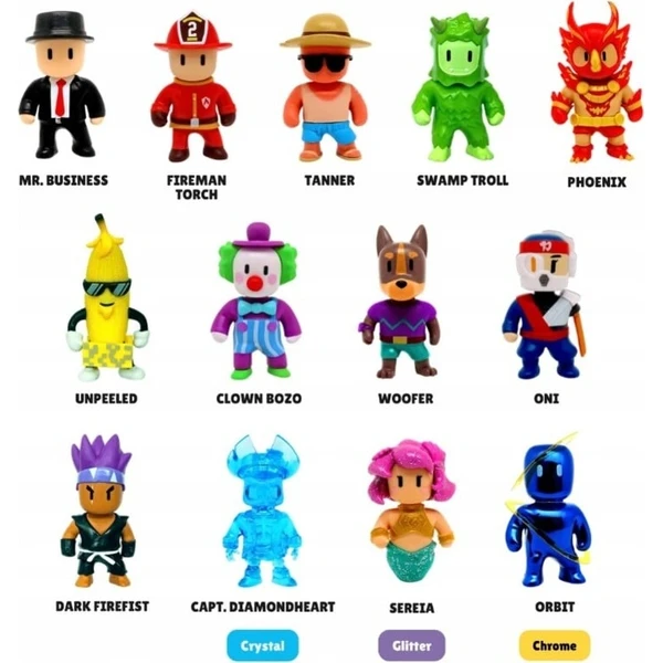 Mini Figúrka Orbico STUMBLE GUYS 3D séria 2 (náhodné balenie) - Figúrky - Obrázok FH3H000K01