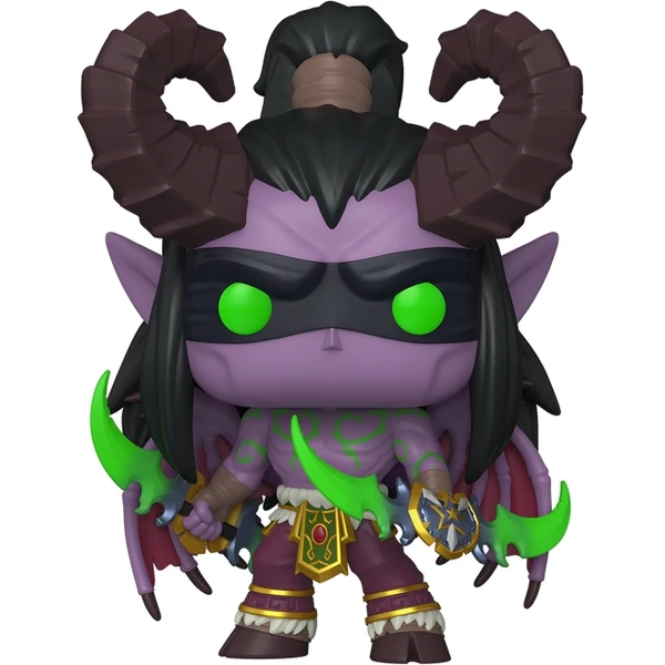 Funko POP! #1101 Games: World of Warcraft - Illidan (šanca na Chase) - Funko POP! - Obrázok FH4J000K01