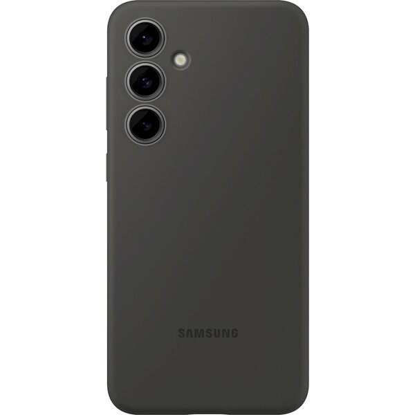 E-shop Samsung Silicone Case ochranný kryt Galaxy S24 FE čierny
