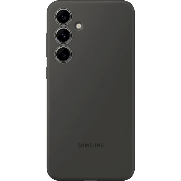 Samsung Silicone Case ochranný kryt Galaxy S24 FE čierny - Puzdra - Hlavný obrázok