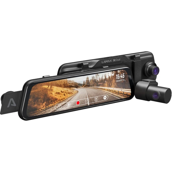 LAMAX S8 duálna autokamera - Kamery - Hlavný obrázok