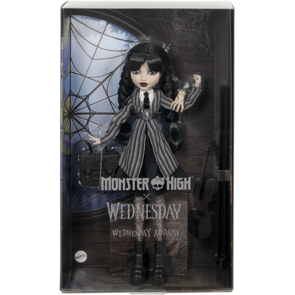 Mattel bábika Monster High x Wednesday - Wednesday Addams - Figúrky - Obrázok FI5E000K01
