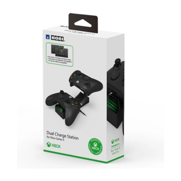 Hore Dual nabíjacia stanica Xbox čierna - Dokovacie stanice - Obrázok FIK8700301