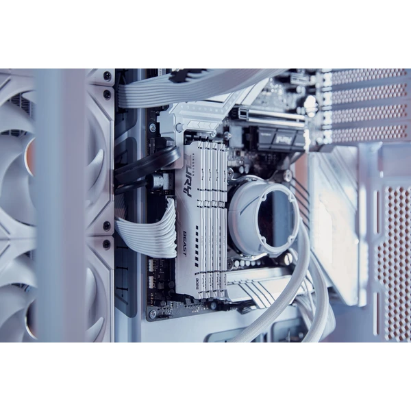 Kingston FURY Beast White DDR5 64GB 6000MT/s CL36 DIMM (2x32GB) EXPO/XMP - Operačné pamäte - Obrázok FIWN100501
