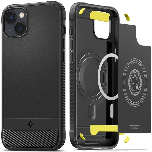 Spigen Rugged Armor Mag kryt iPhone 14 čierny - Puzdra - Hlavný obrázok