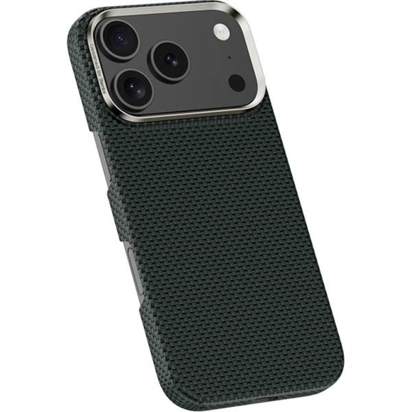 Benks ArmorTint Kevlar MagSafe kryt iPhone 17 Pro Max PolarLight Green - Puzdra - Obrázok FJ9L000K01