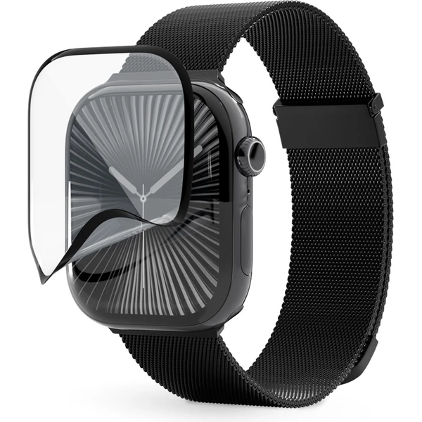 iWant 3D+ FlexiGlass pružné sklo pre Apple Watch 44mm s aplikátorom - Ochranné fólie a sklo - Hlavný obrázok