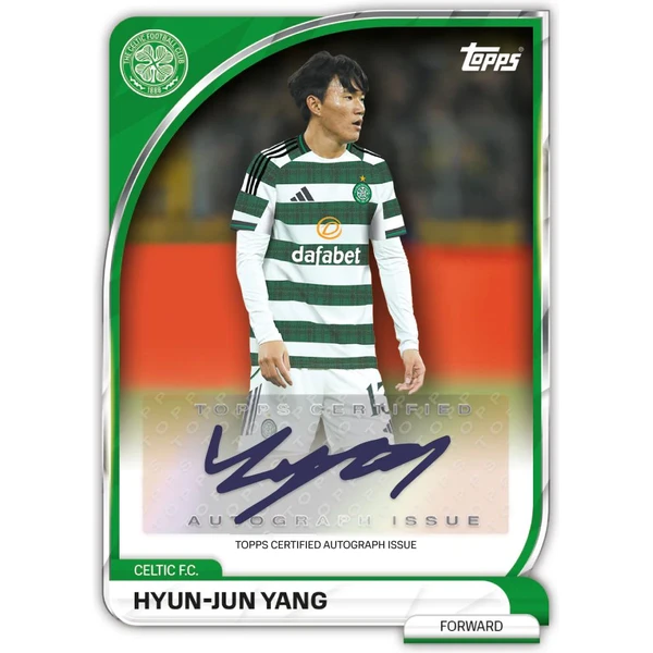 Futbalové karty Topps 2025-2026 Collector Tin Celtic - Futbalové karty - Obrázok FK3J000K01