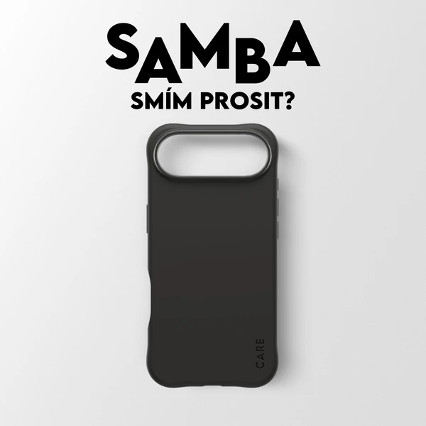 PanzerGlass® CARE Samba kryt s MagSafe Apple iPhone Air Black - Puzdra - Obrázok FKDH000K01
