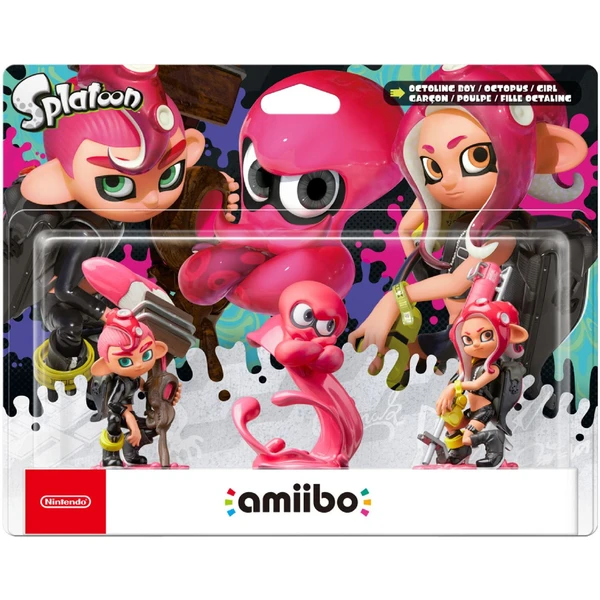 Figúrka amiibo Splatoon Octoling 3-Pack - Figúrky - Hlavný obrázok