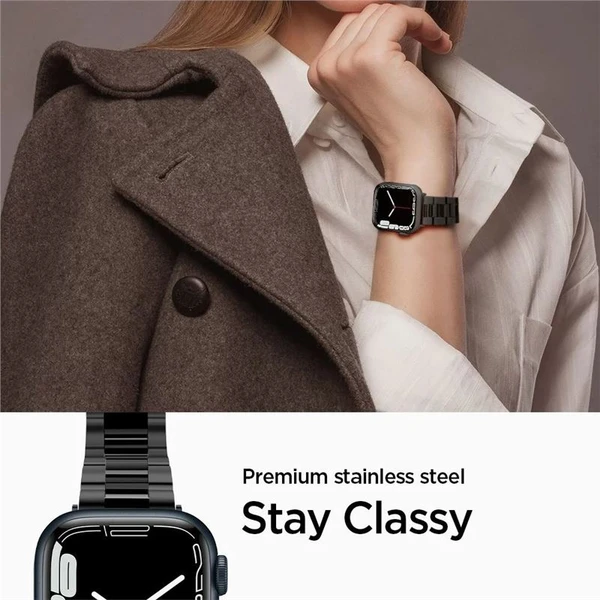 Spigen Modern Fit Watch Band Apple Watch 42/41/40/38mm čierny - Remienky - Obrázok FLK0000N01