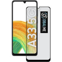 Obal:Me 5D tvrdené sklo Samsung Galaxy A33 5G čierne - Ochranné fólie a sklo